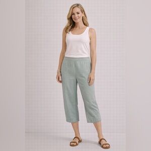 Cut Loose Teal Rayon Capri Pants – Boutique Favorite